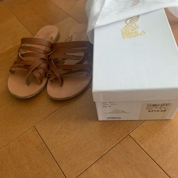 Black sandals Ancient Greek - Picture 4 of 8